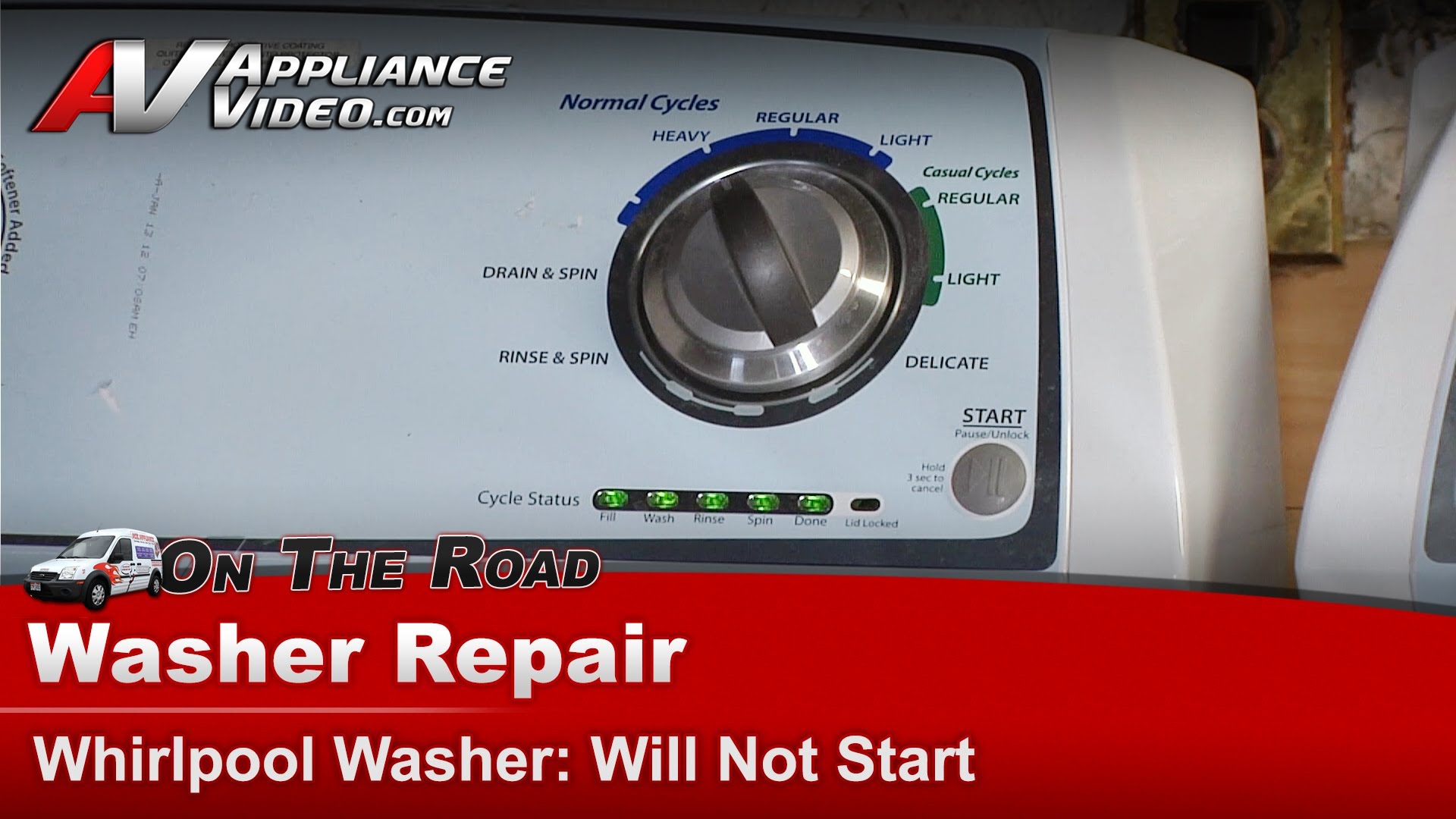 Whirlpool WTW4800XQ2 Washer Repair – Does not start ...