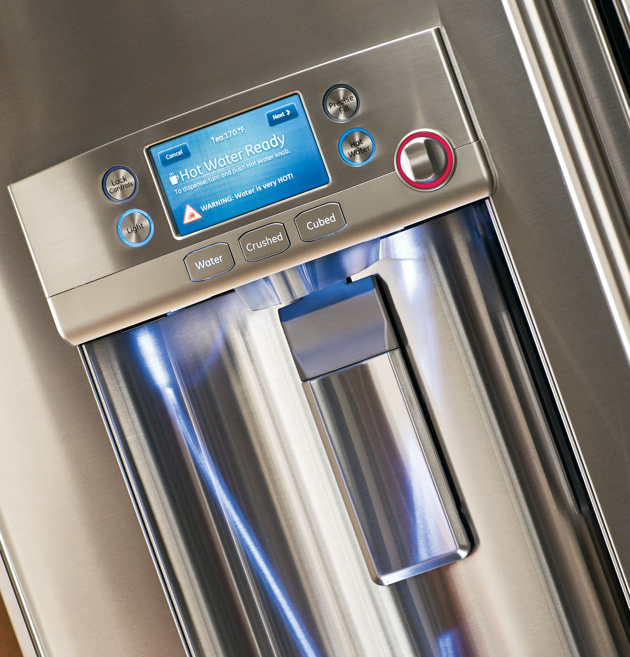 Now You Can Dispense Hot Water From Your Fridge