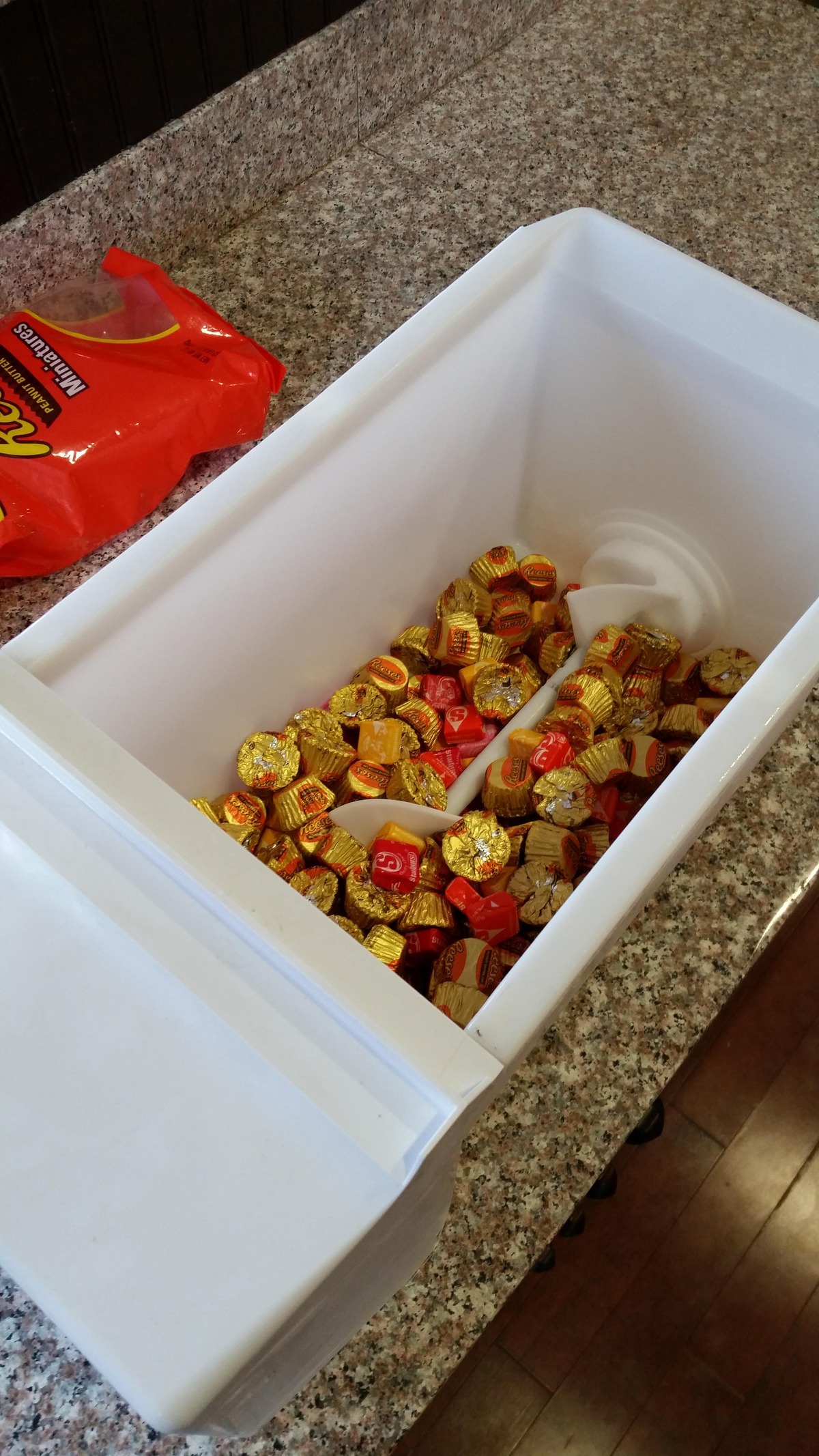 This Guy Turned His Automatic Icemaker into a Frozen Candy Dispenser