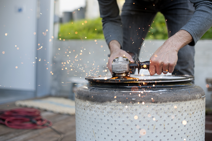 Grinding-Washer-Fire-Pit