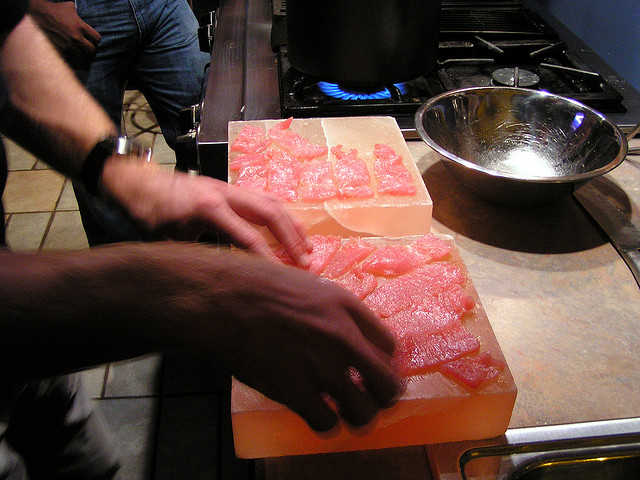 Season Food Perfectly by Cooking on a Himalayan Salt Block