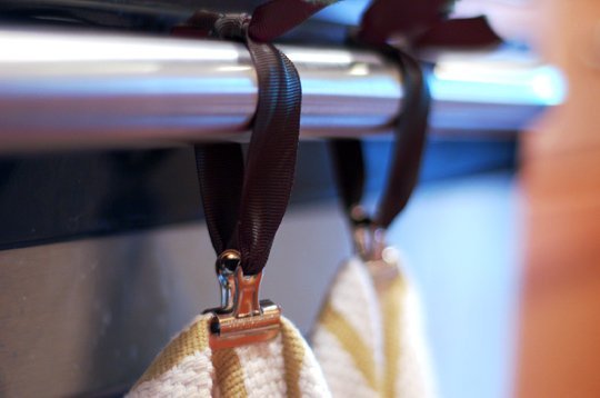 Stop Kitchen Towels from Slipping Off Your Oven’s Handle