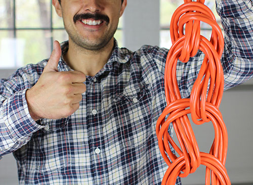 How to Wrap an Extension Cord with No Tangles