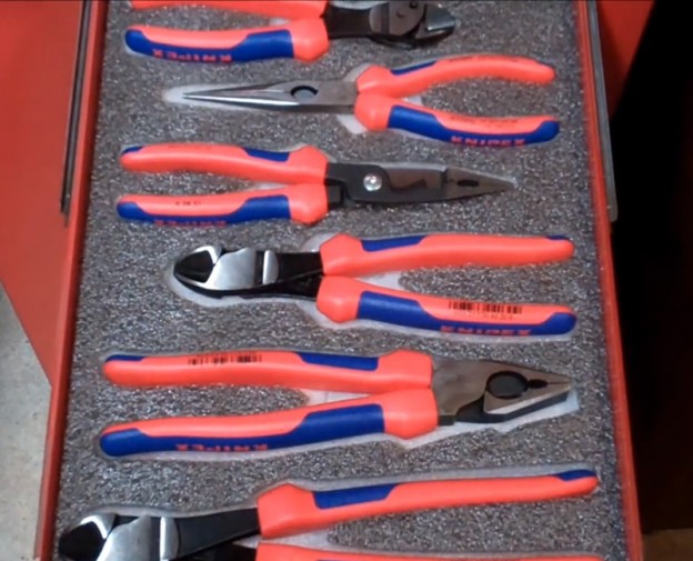 Organize Toolbox Liners with Tool Insets Using Layered Foam Appliance