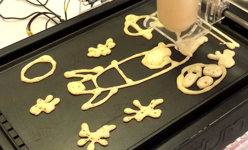 Print Pancakes in Any Design with PancakeBot