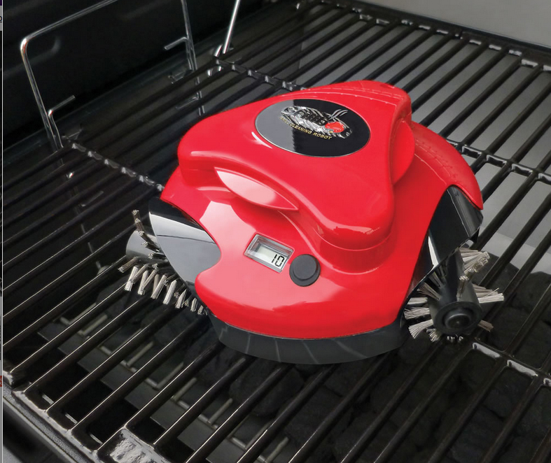 This Robot Cleans Off Your Grill Grates For You