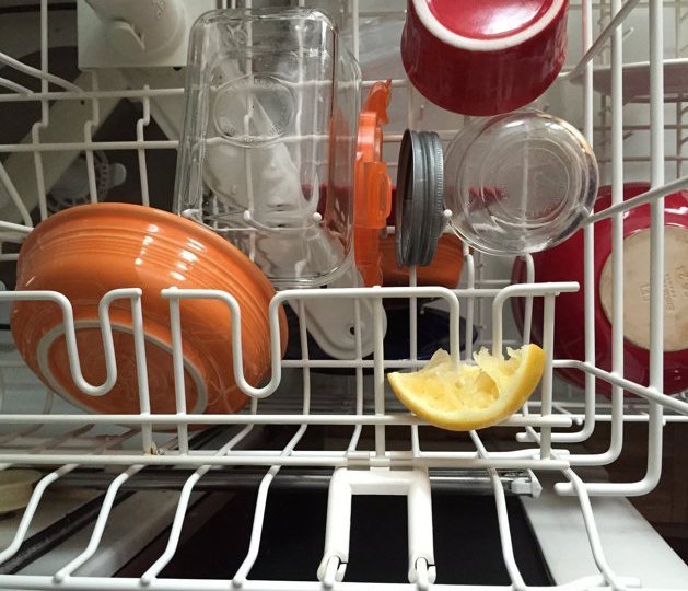 Stick a Lemon Wedge in the Dishwasher for Extra Clean Dishes