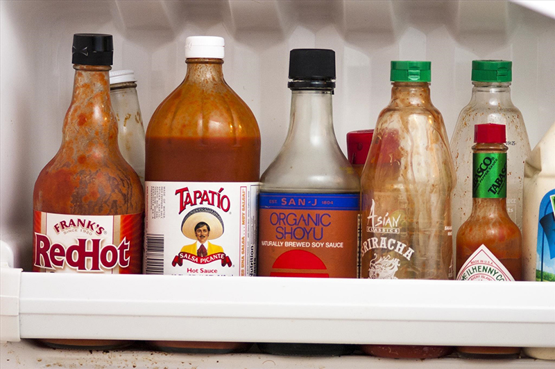 Free Up Refrigerator Door Space by Clearing Out Condiments