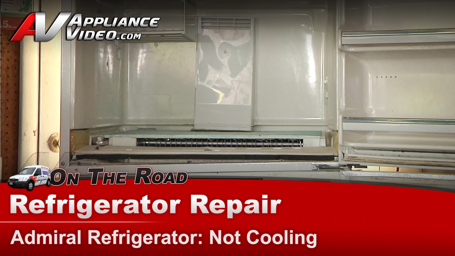 Admiral ATB2112ARA Refrigerator Repair Not cooling Defrost