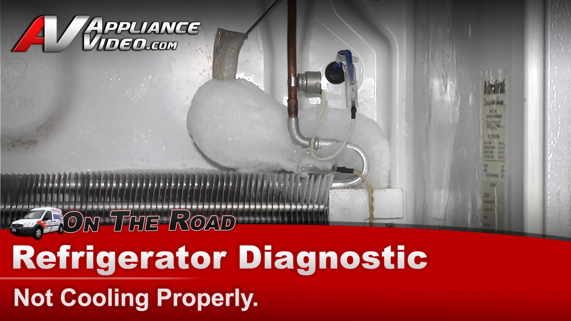 Admiral Hmg211470 Refrigerator Diagnostic Freezer Not Cooling Properly Ice Build Up Behind Fan Appliance Video