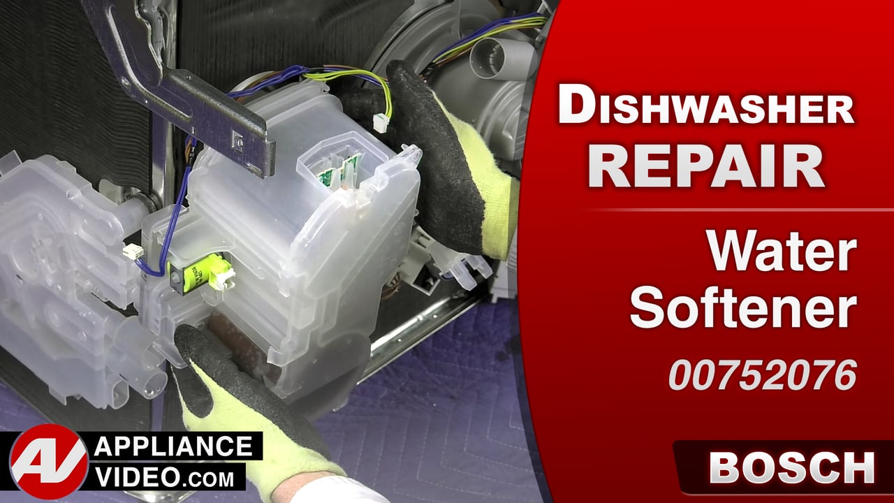 Bosch SHE7PT52UC Dishwasher –  Water Softener