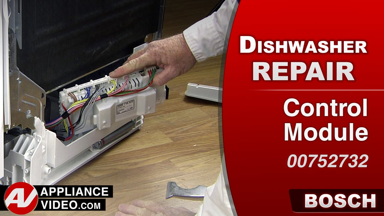 Bosch SHE7PT52UC Dishwasher – Will not run – Control Module