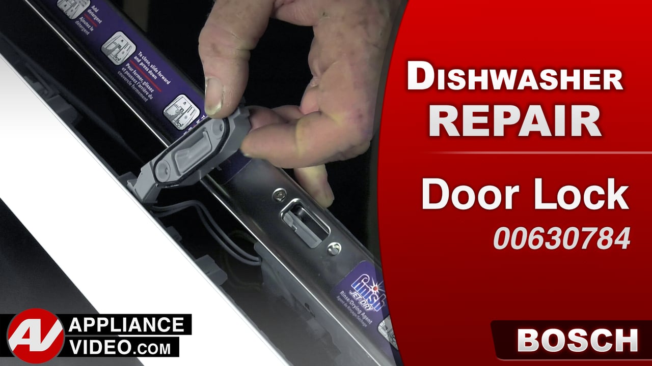 Bosch dishwasher door lock 2025