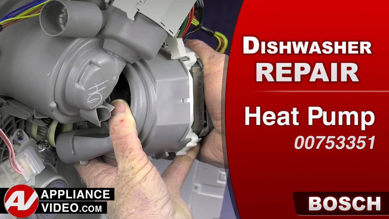 Bosch SHE7PT52UC Dishwasher – Will not finish cycle – Heat Pump