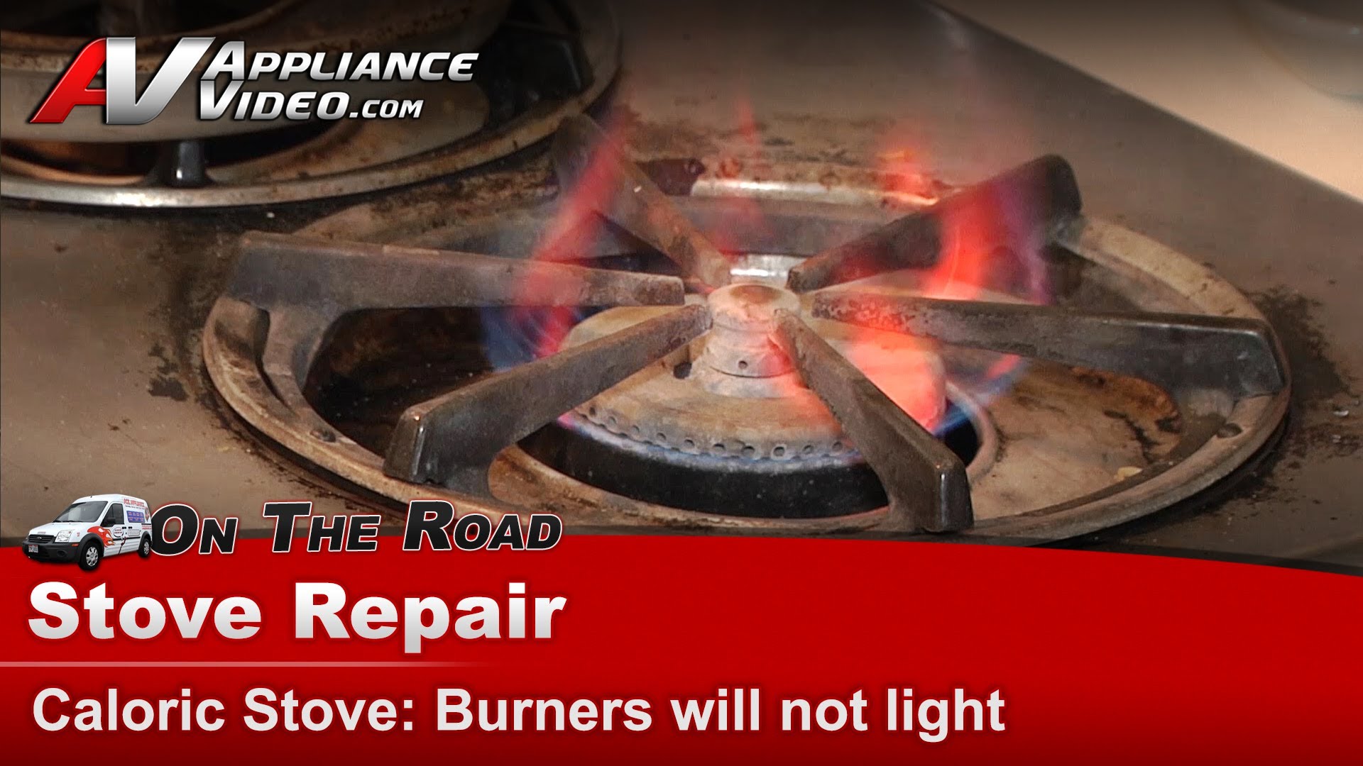Caloric ZGU3 Cooktop Repair Burners will not light Appliance Video