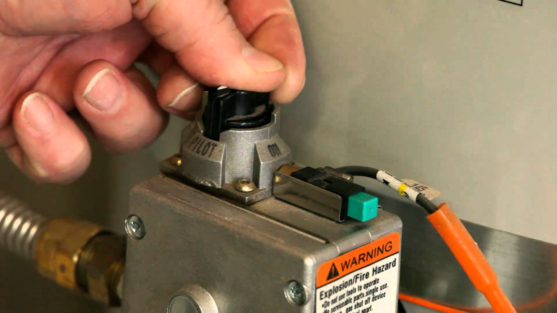 DIY How to Relight Your Hot Water Tanks Pilot Light Appliance Video