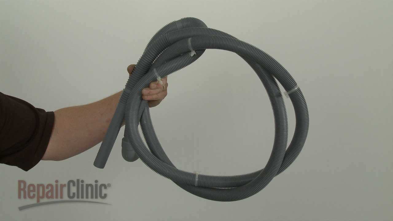 Drain Hose Replacement on an Electrolux Front Load Washer Appliance Video