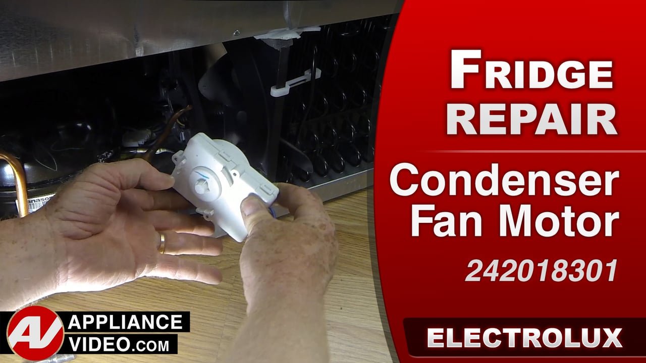 Electrolux EI23BC35KS Refrigerator – Refrigerator is not cooling – Condenser Fan Motor