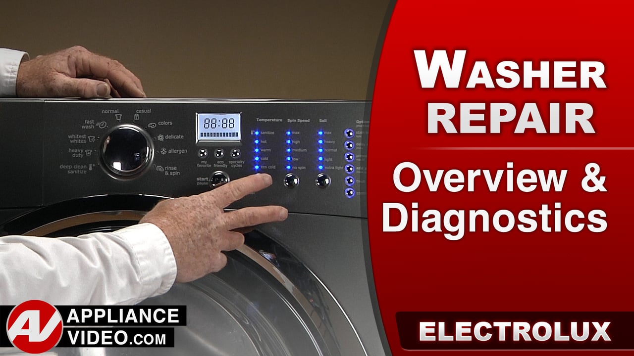 Electrolux EIFLS60LT Washer – Overview and Diagnostic