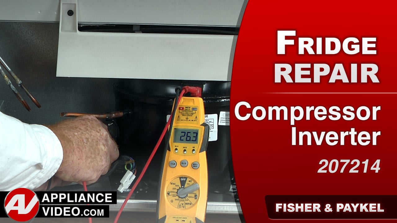 Fisher & Paykel E522BRXU4 Refrigerator – Compressor will not start – Compressor Inverter