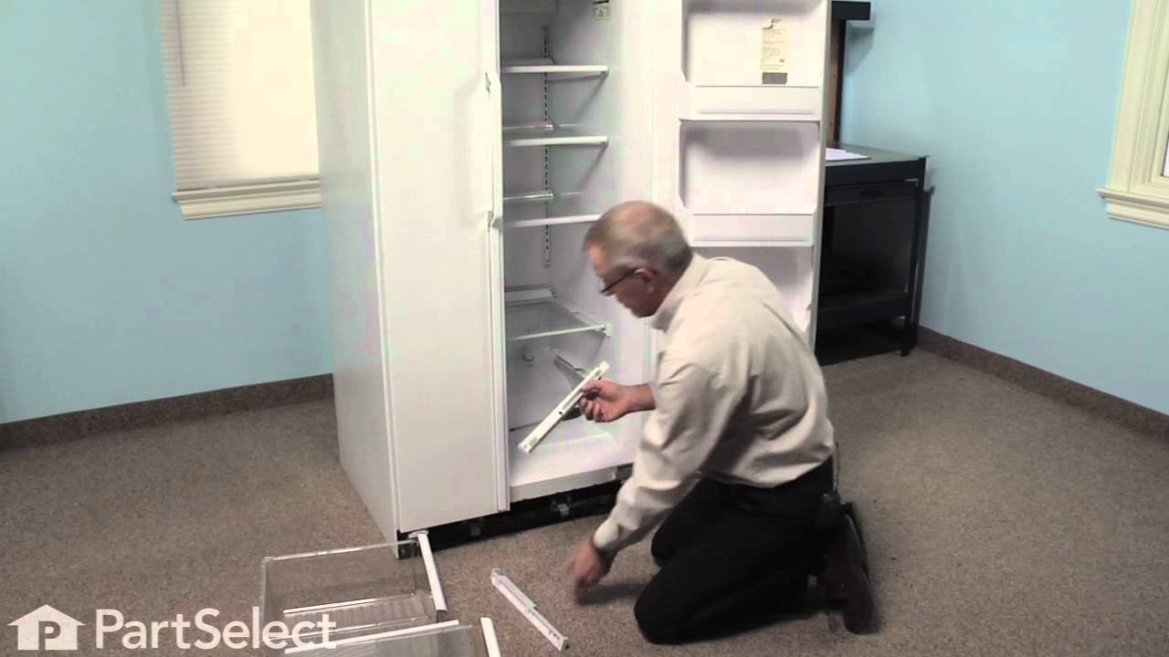 Fix your Sticking Drawer on a GE Refrigerator Appliance Video