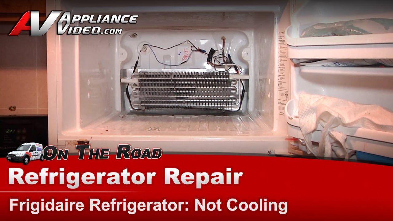 Frigidaire FRT18PSAW0 Refrigerator Repair – Not cooling – Thermostat ...