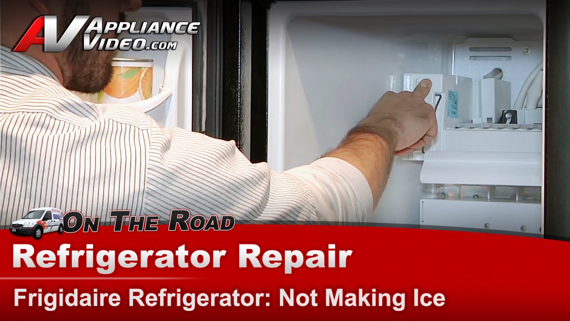 Frigidaire FSC23R5DBE Refrigerator Repair – Not making ice – Ice Maker ...