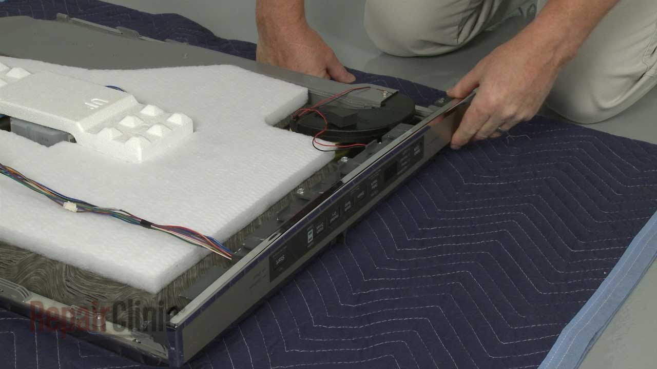 Ge Dishwasher Control Cover Replacement | Appliance Video