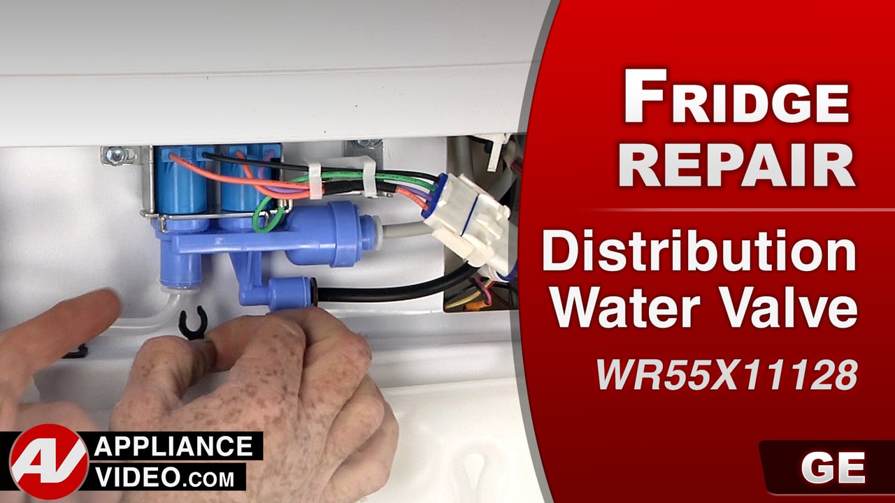 GE PFE27KSDDSS Refrigerator – No ice or water at dispenser – Distribution Water Valve