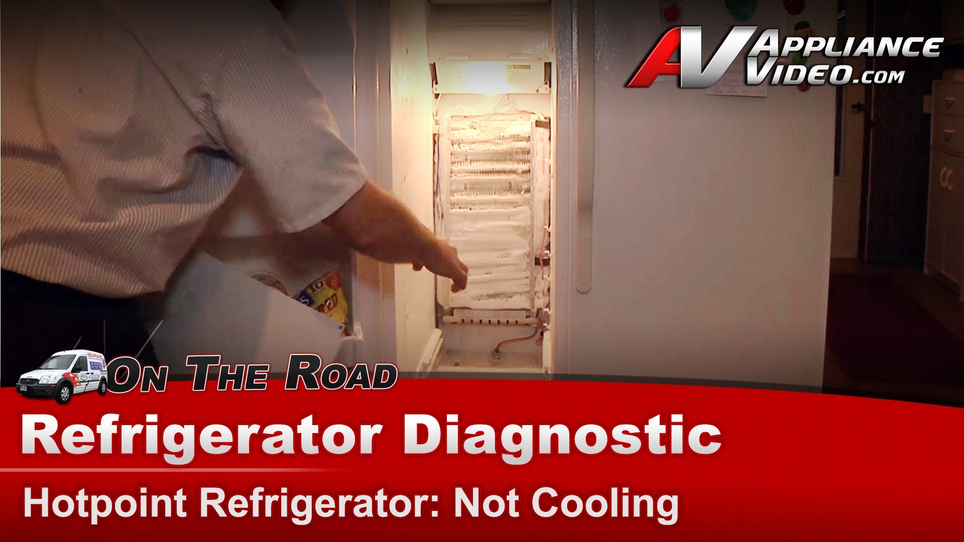 Hotpoint HSS25GFPAWW Refrigerator Diagnostic Not cooling Heater