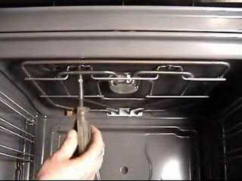 How To Replace Broil Element On Bosch Electric Oven Appliance Video