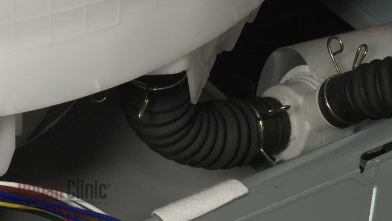 How to Replace the Drain Hose on a LG Washer Appliance Video