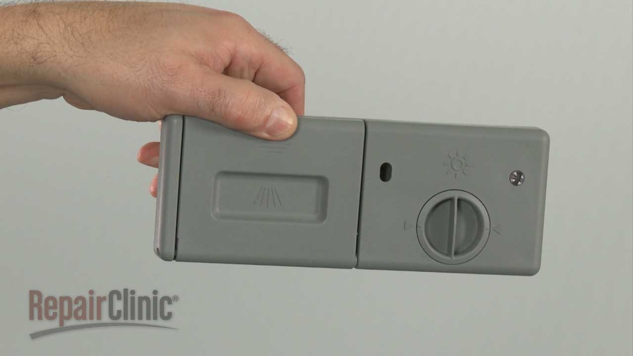 How to Replace the Soap Dispenser on a Samsung Dishwasher Appliance Video