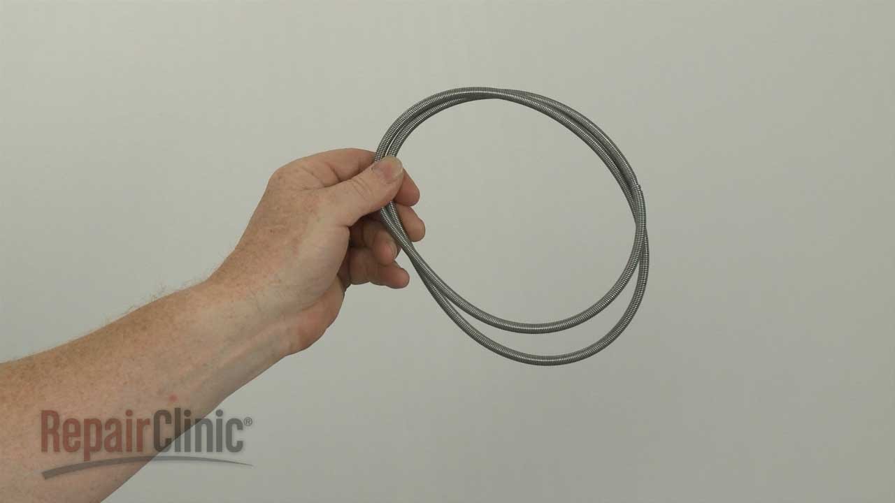 Inner Boot Seal Retainer Spring Replacement on an Electrolux Washing