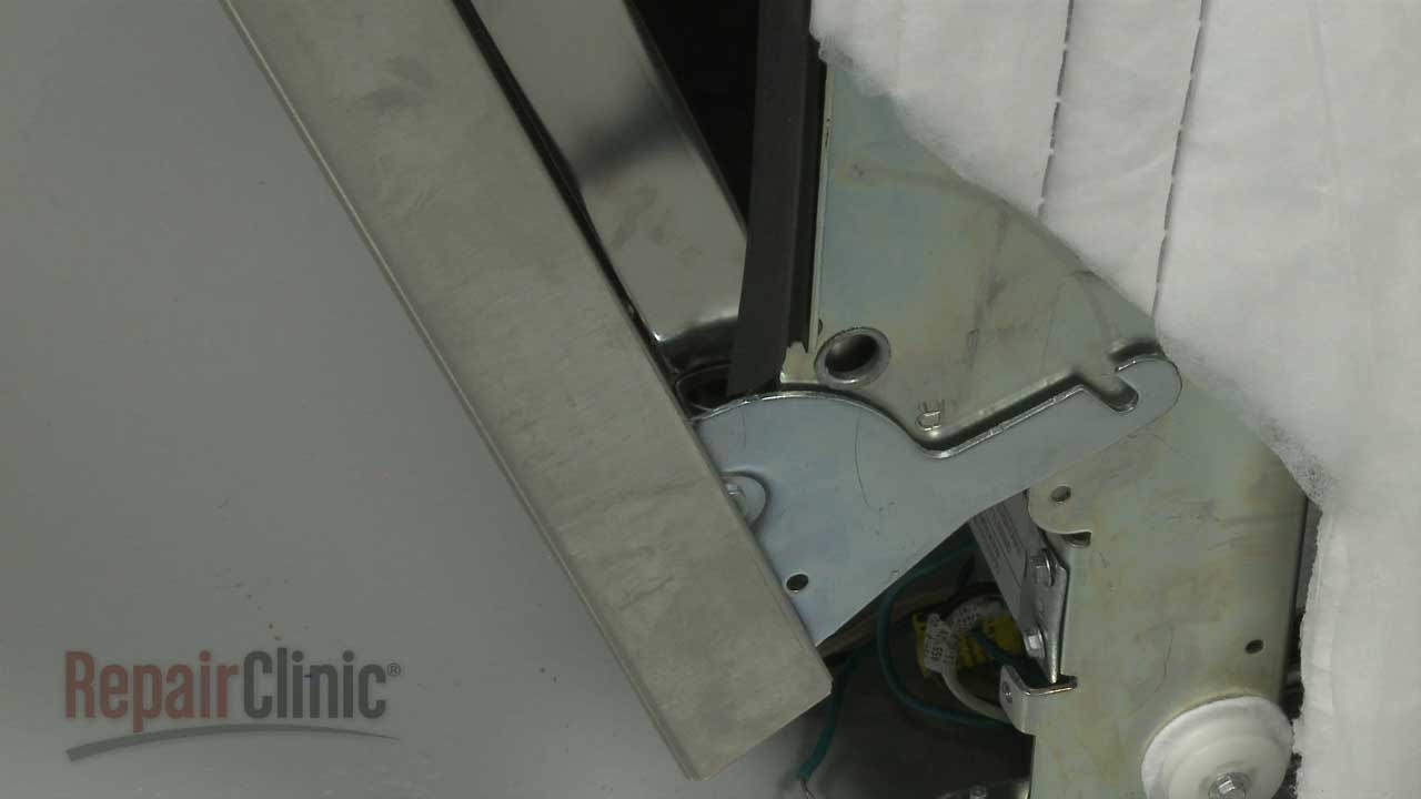 Install a New GE Dishwasher Door Hinge Appliance Video