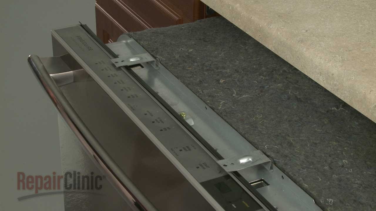 Install New Dishwasher Mounting Brackets On An Electrolux