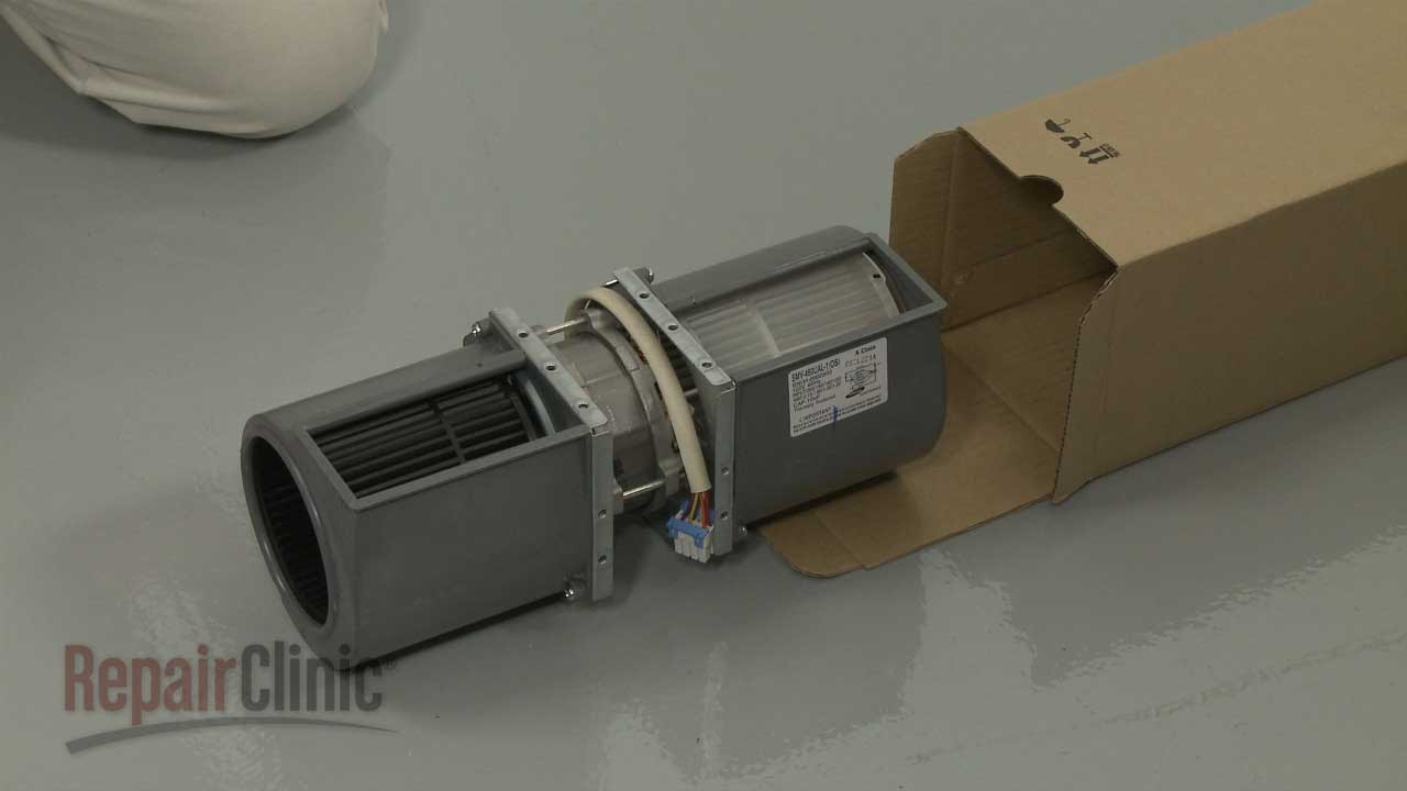 Installing a Ventilation Motor on a GE Microwave Appliance Video