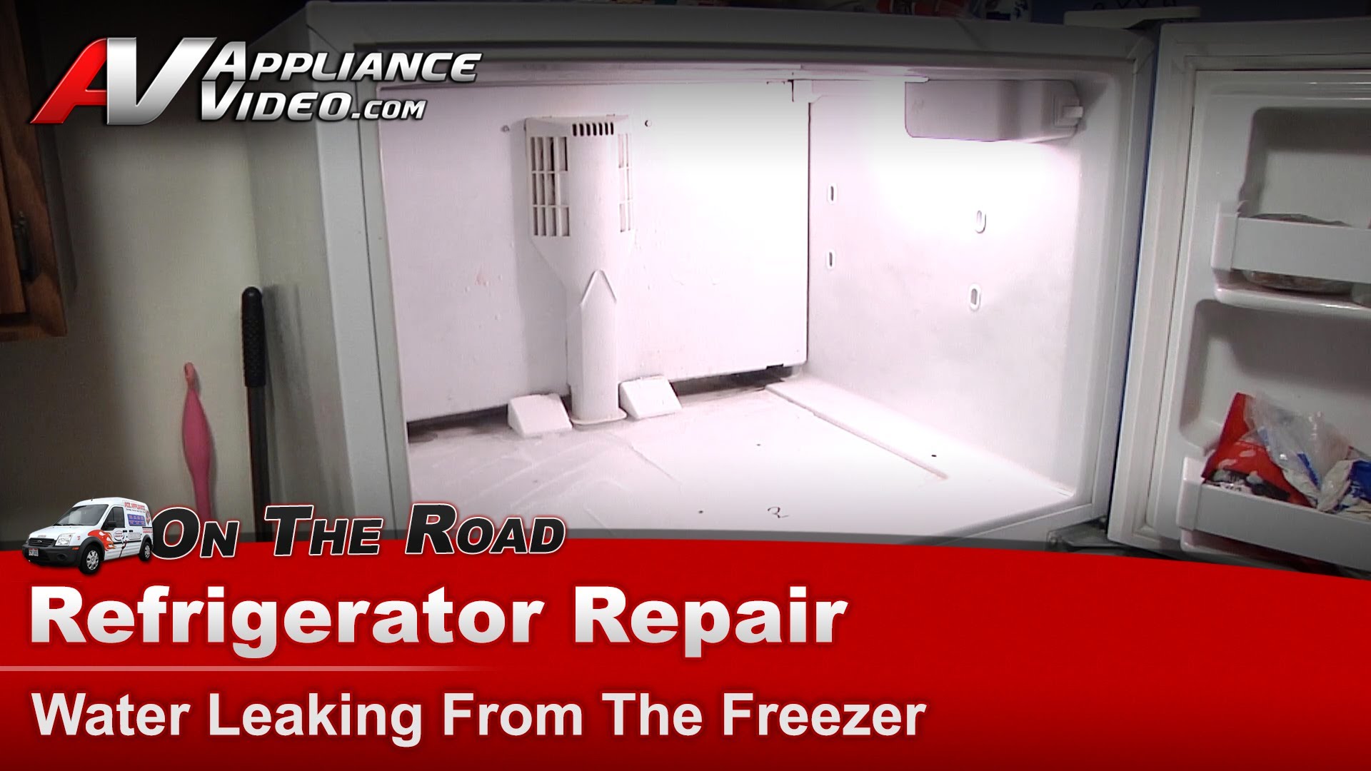 Kenmore 10677292790 Refrigerator Repair Water Leaking From The