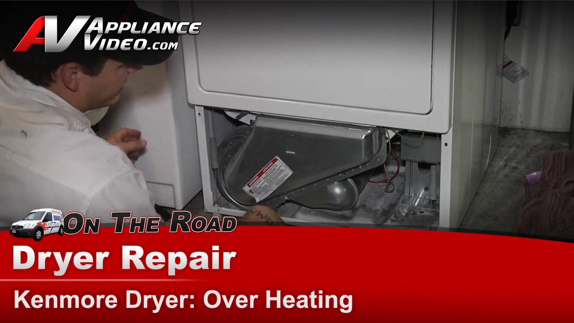 Kenmore 110 Dryer Repair – Over heating – Heating Element 