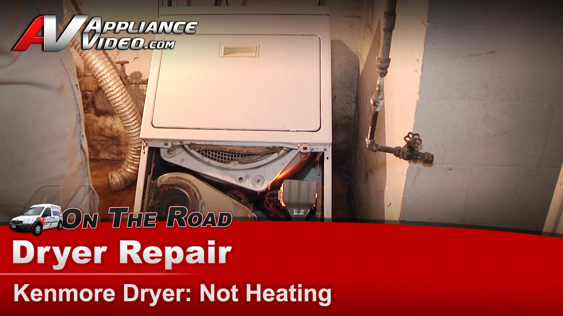 Kenmore 11086984100 Dryer Repair – Not heating – Heating Element ...