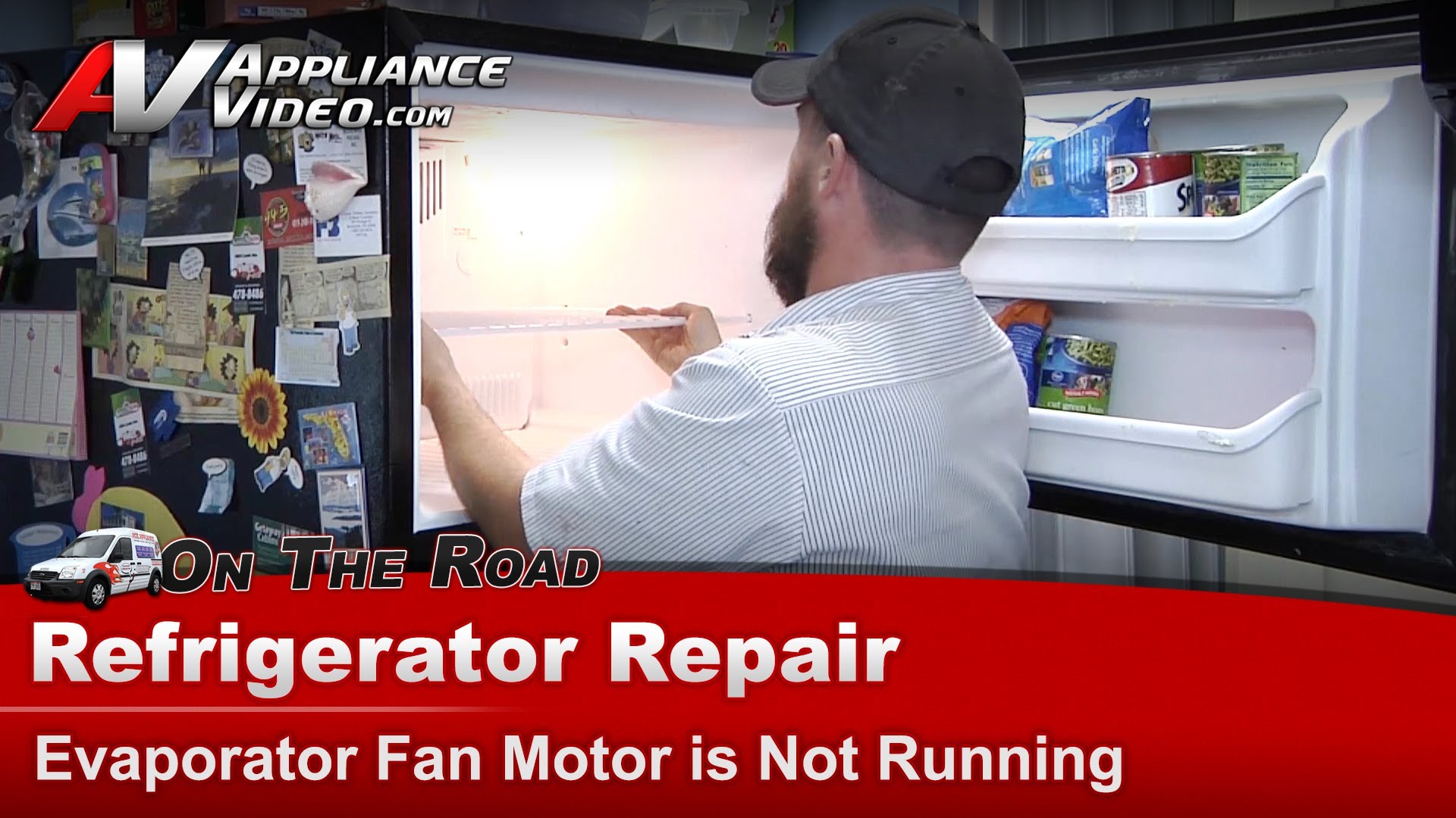 Kenmore 25369949703 Refrigerator Repair Evaporator fan motor is not