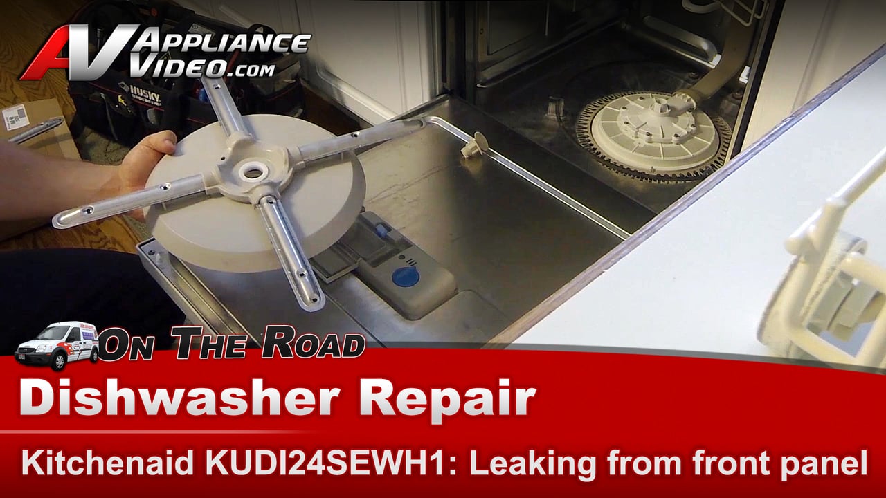 KitchenAid Dishwasher Repair Spray Arm Replacement KUDI24SEWH1