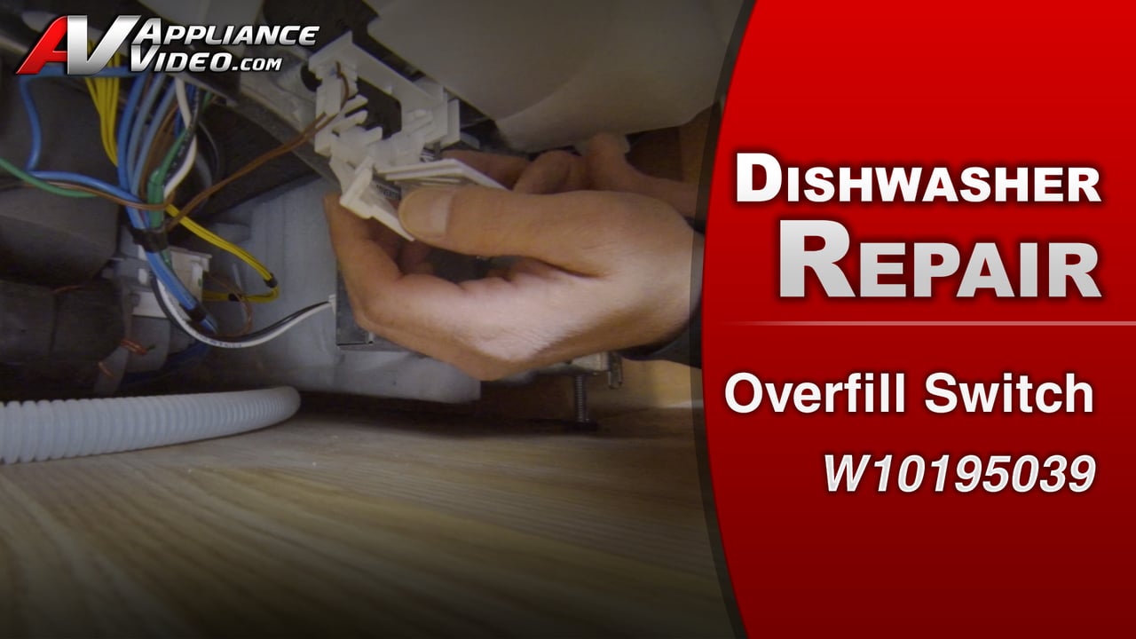 KitchenAid KUDS30IXBL8 Dishwasher – Water will not drain – Overfill Switch