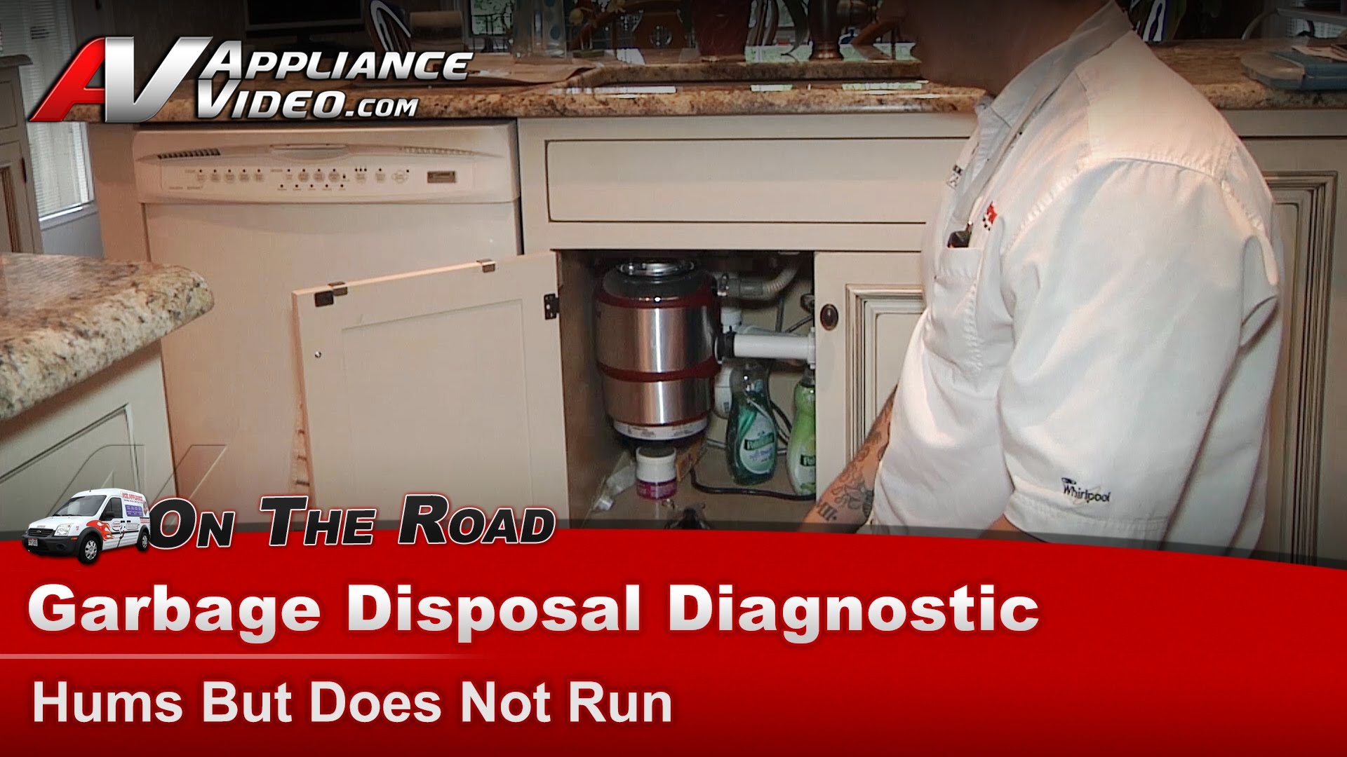 KitchenAid NMN Garbage Disposer Diagnostic Hums but does not run
