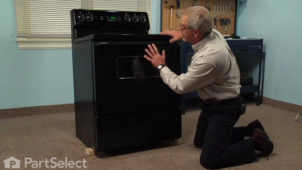 Leveling Foot Replacement GE Range Stove Oven Appliance Video