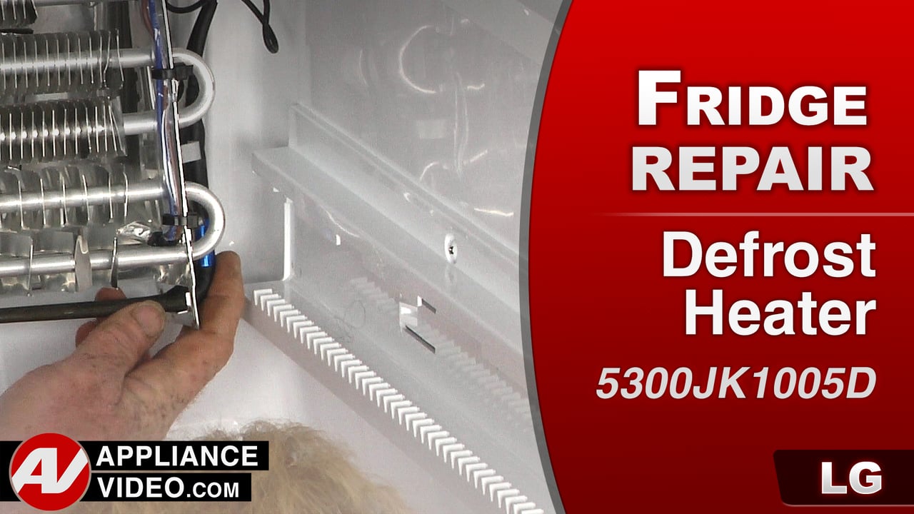 LG LFC28768ST Refrigerator – Ice on the back of Freezer – Defrost Heater