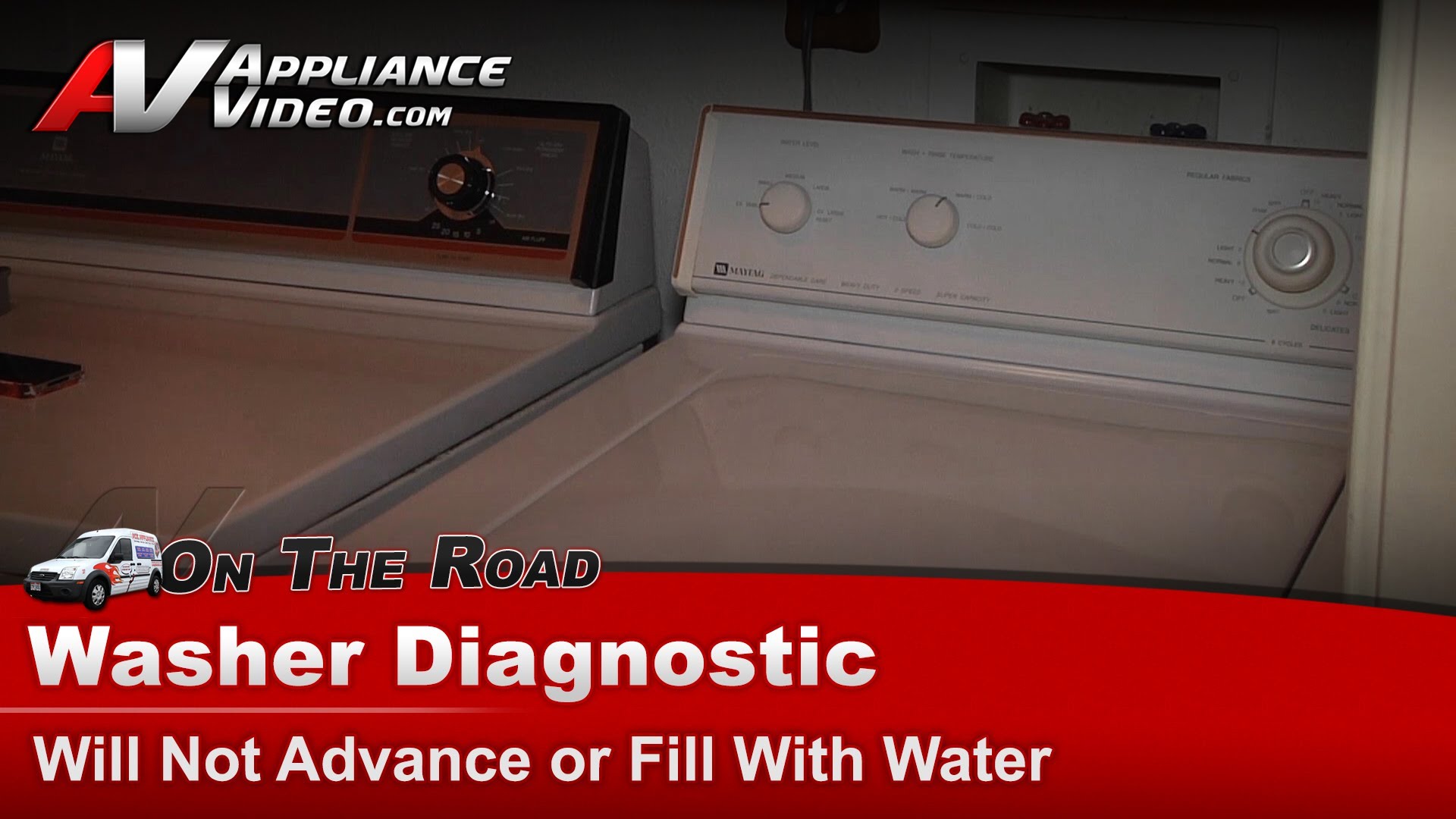 Maytag LAT8434AAE Washer Diagnostic Will not advance or fill with