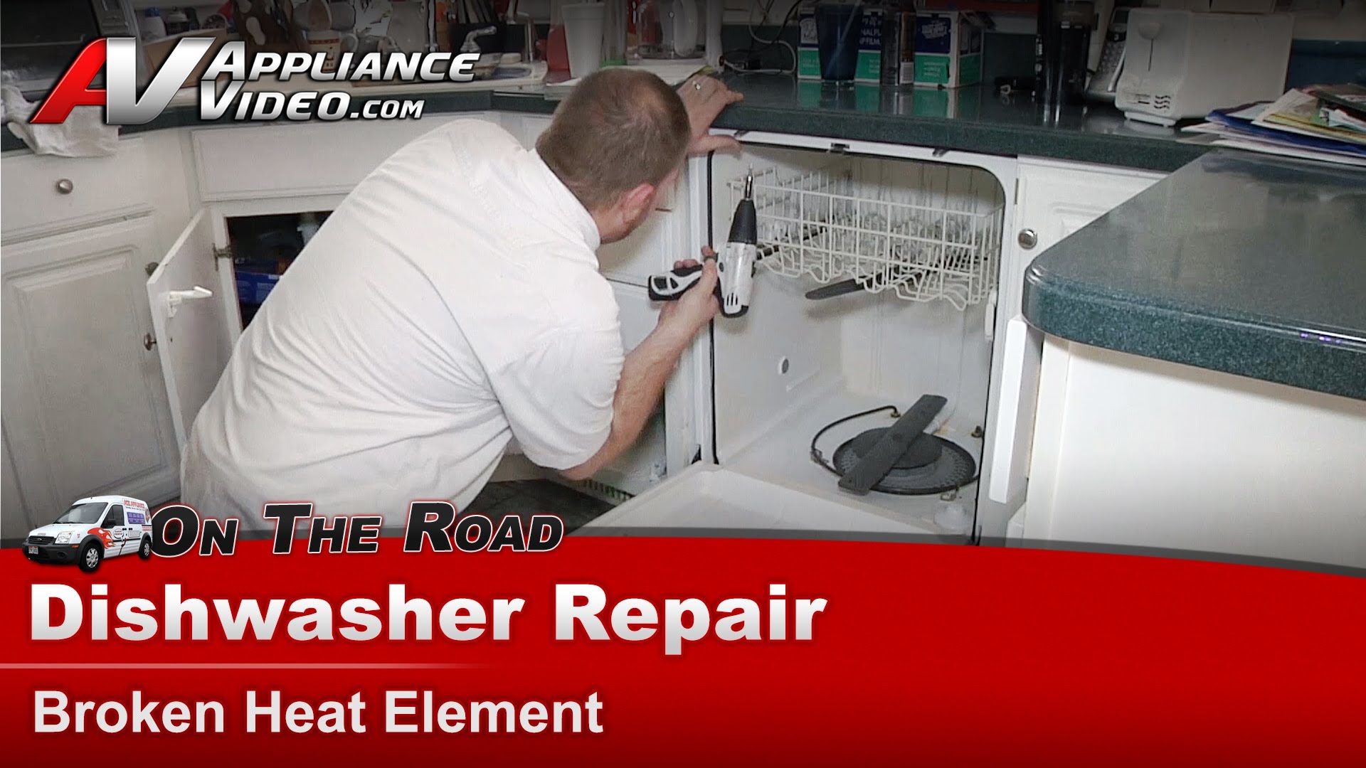 Maytag MDB4409PAB0 Dishwasher Repair Broken heat element Heater