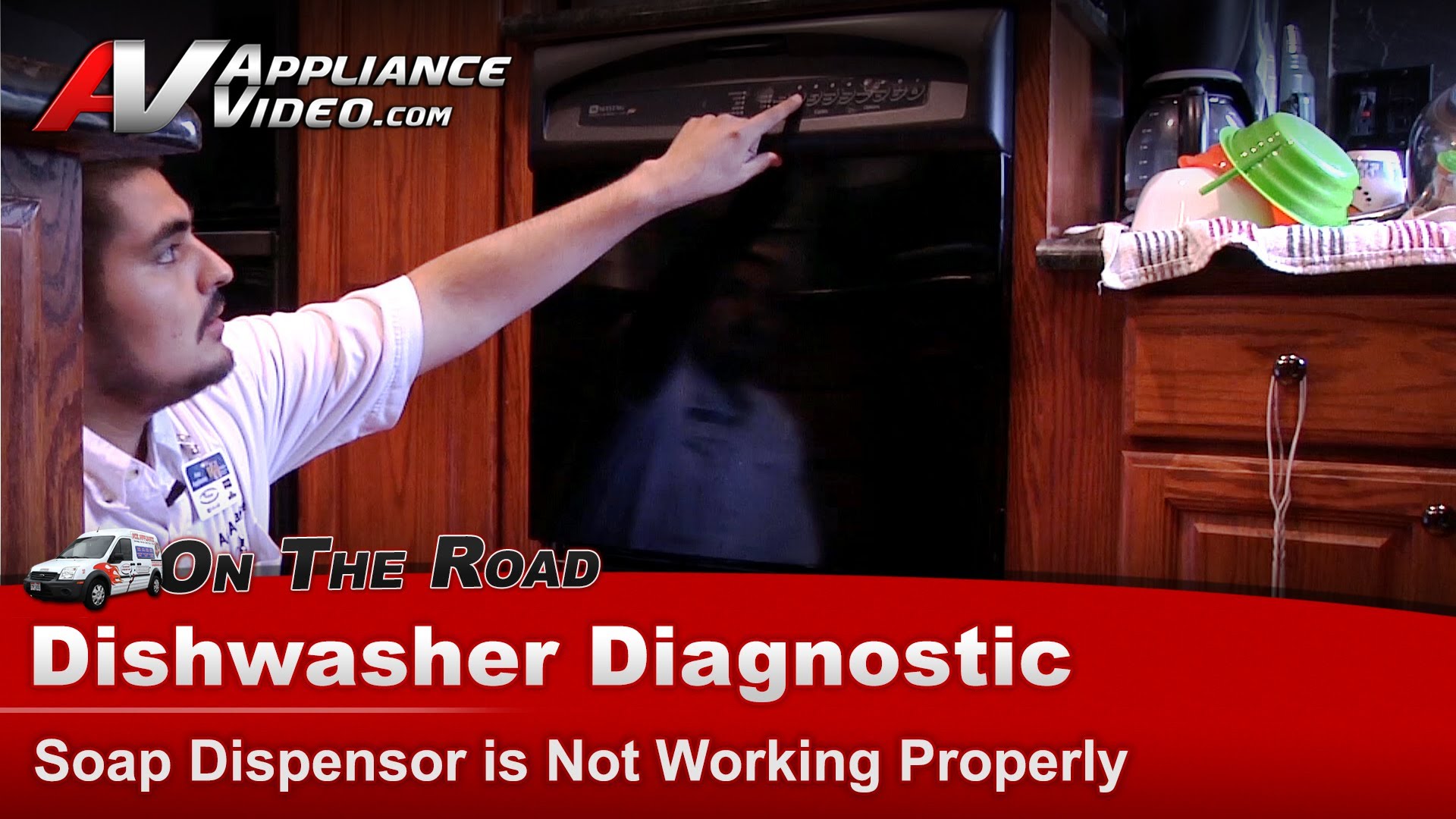 Maytag MDB6650AWB Dishwasher Diagnostic Soap dispenser is not working properly Appliance Video