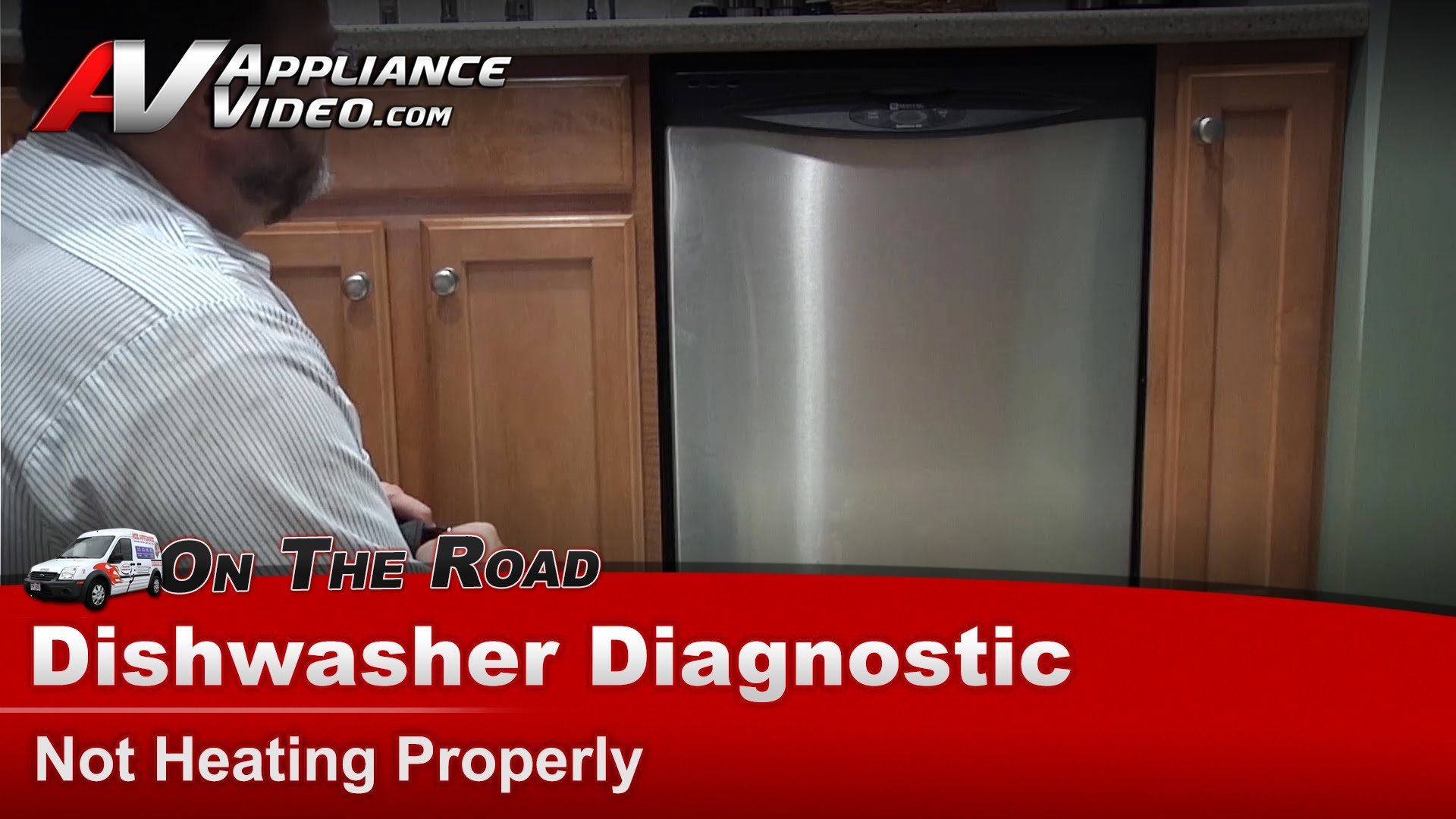 Maytag MDB7601AWS Dishwasher Diagnostic Not heating properly